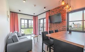 Apartament Gdańsk Śródmieście z widokiem na Motławę